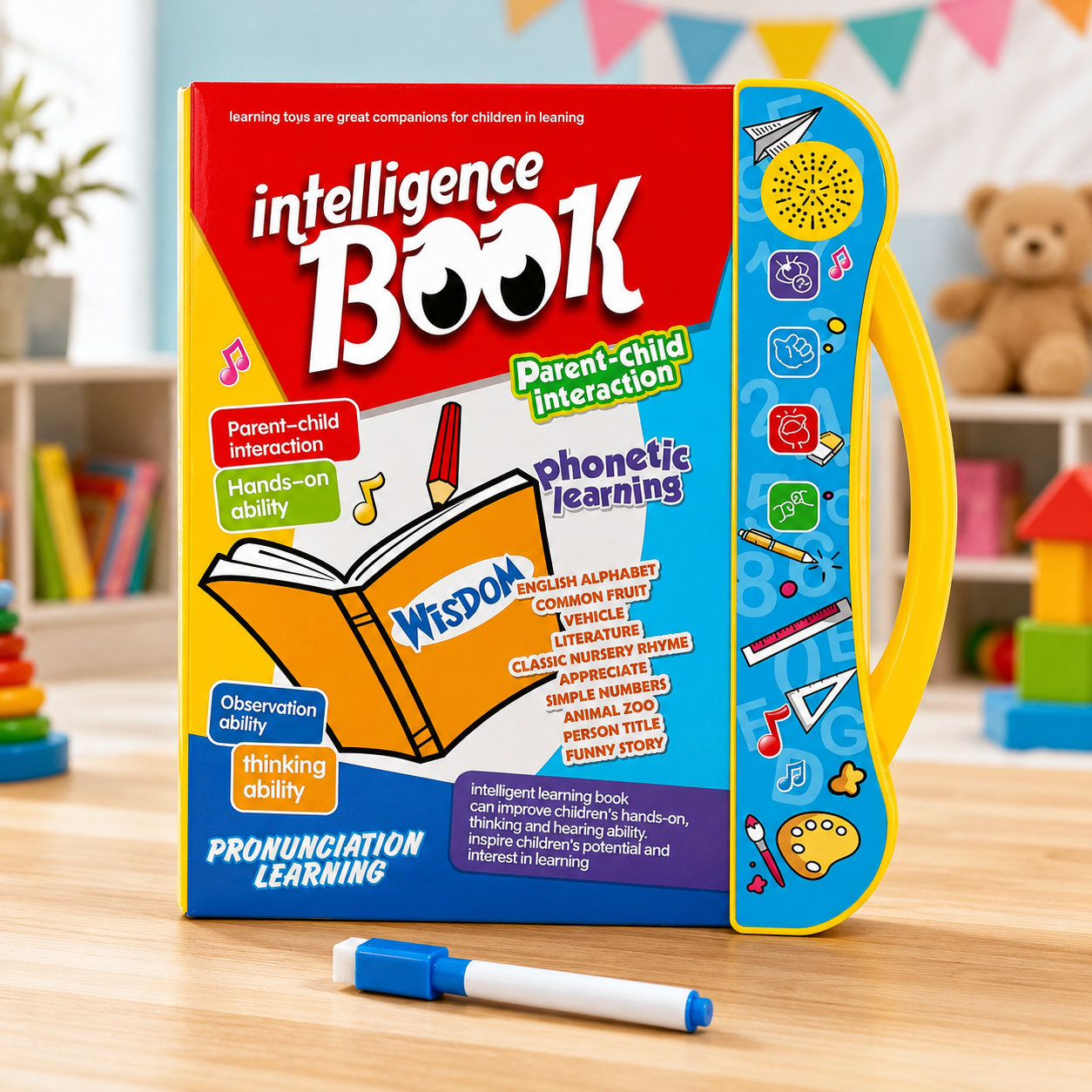 Interactive Talking Learning Book for Kids – Educational Toy — buy kids toys online in Pakistan | Toy Shoy